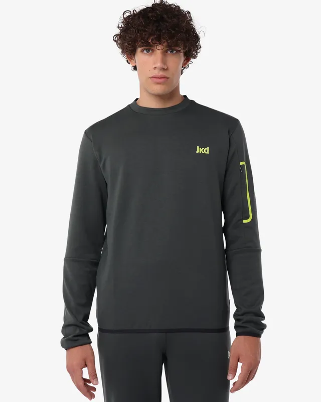 jaked-felpa-zenith-uomo-felpa-tecnica-antipiega-per-citt-e-tempo-libero-colore-c image 1