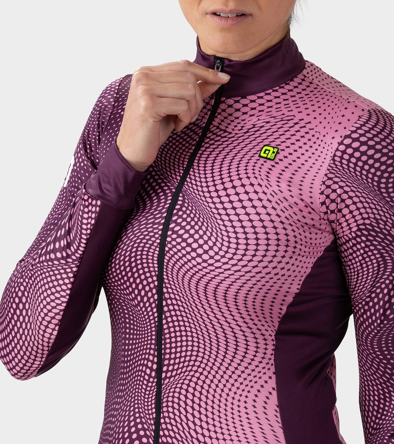 al-cycling-circus-maglia-manica-lunga-donna-maglia-ergonomica-per-climi-medi image 3