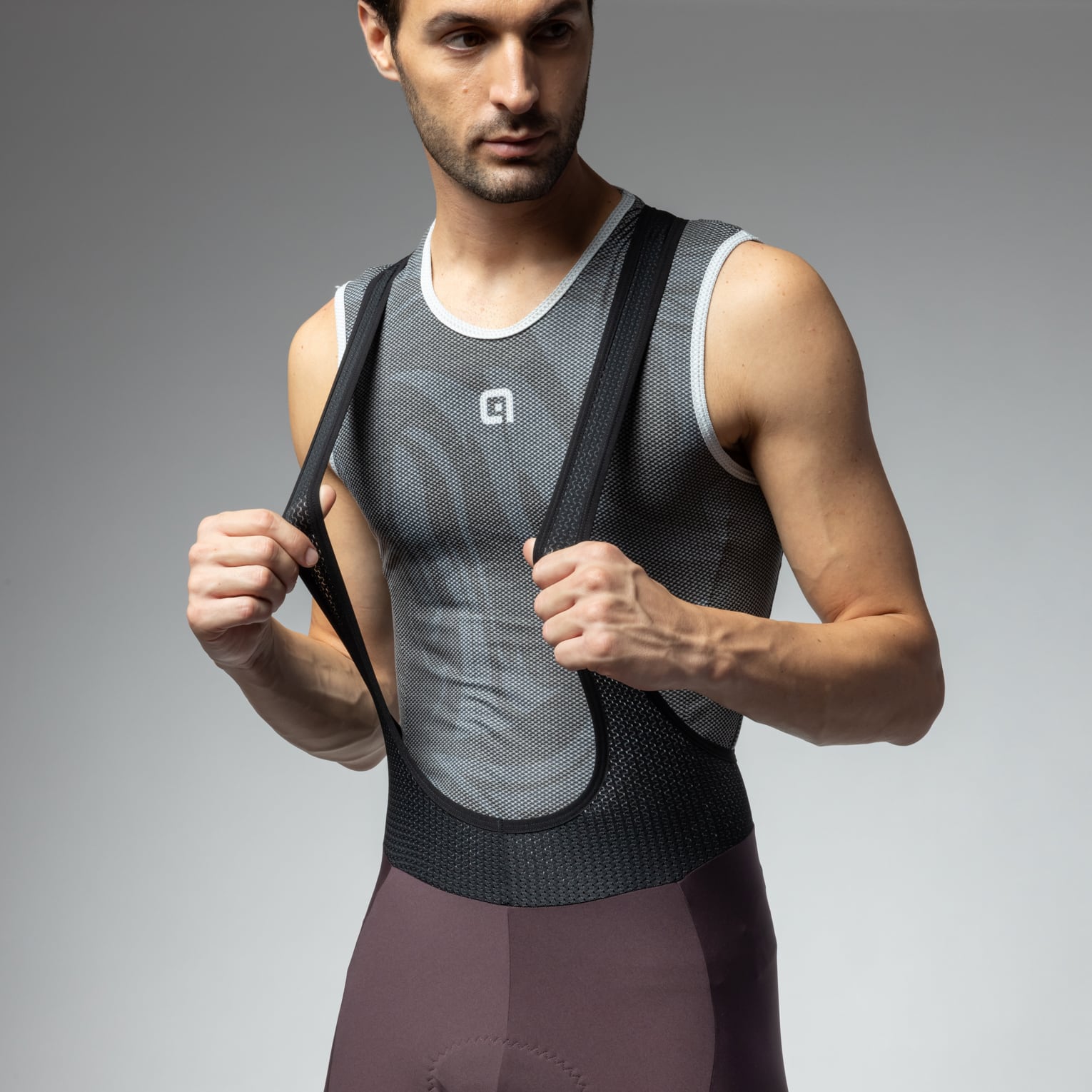 pantaloncino-con-bretelle-uomo-al-cycling-stones-cargo-in-zaffiro-lycra-power image 2