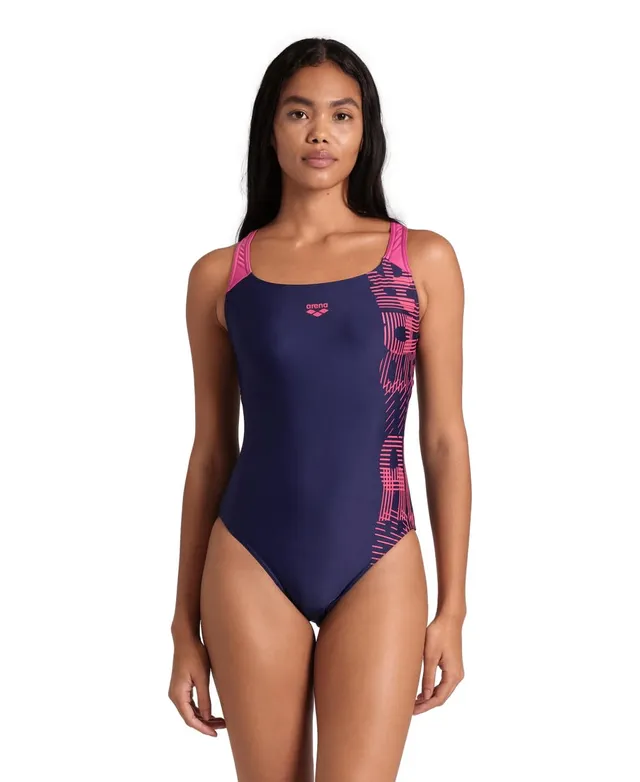 arena-women-s-swimsuit-control-pro-back-graphic-b-costume-intero-donna image 1