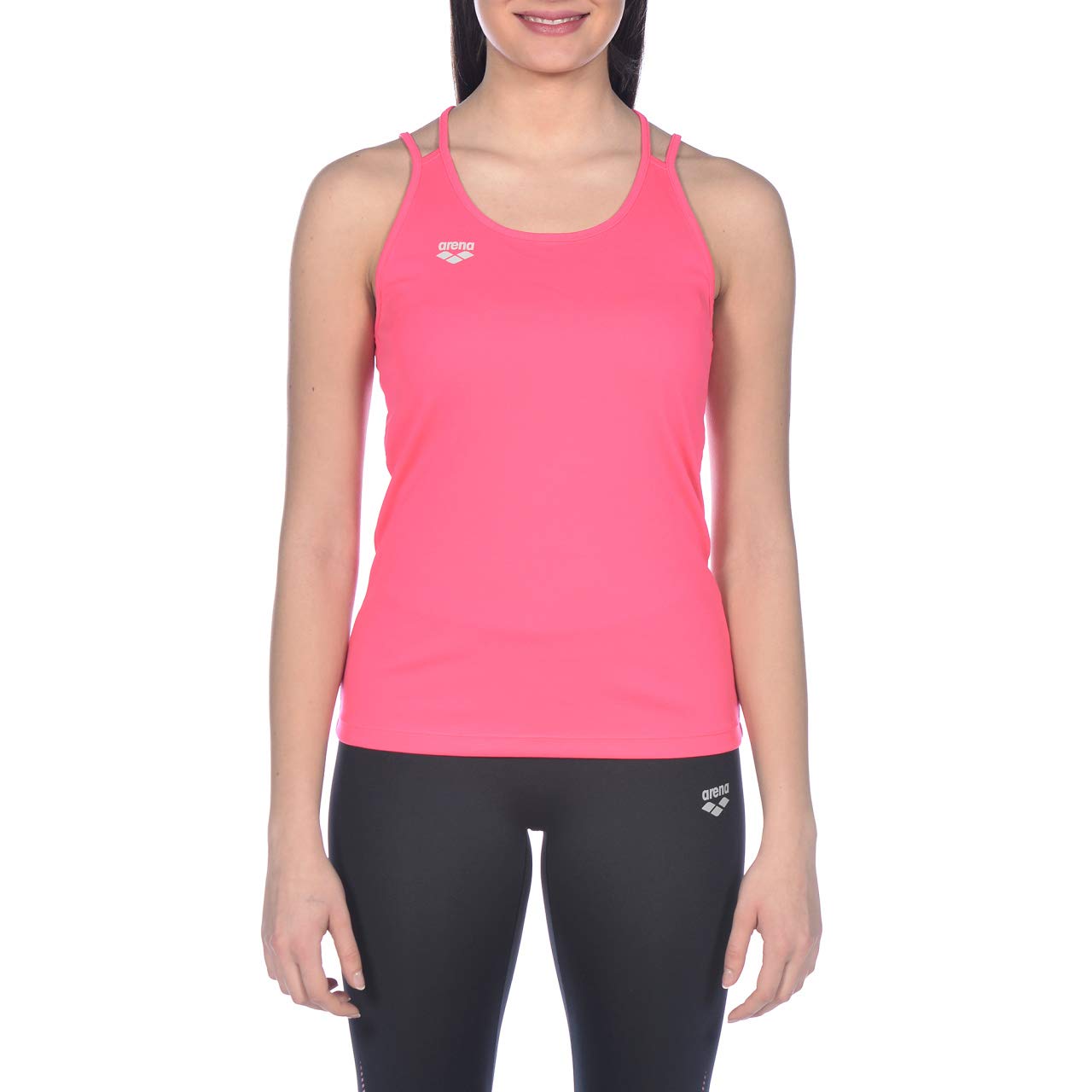 arena-w-gym-slim-strap-canotta-aderente-donna-top-da-allenamento-con-spalline-so image 1