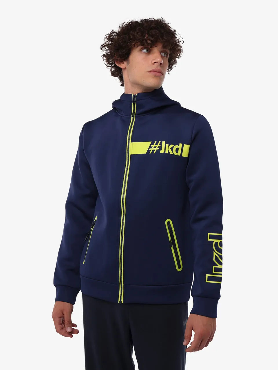 jaked-felpa-sideralis-evo-con-cappuccio image 1