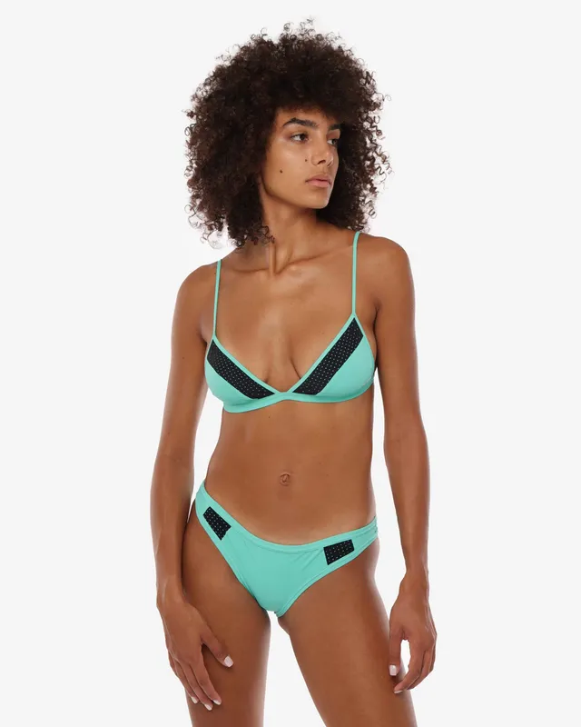 jaked-triangolo-miami-top-bikini-donna-con-inserto-in-tessuto-microforato-lasera image 1
