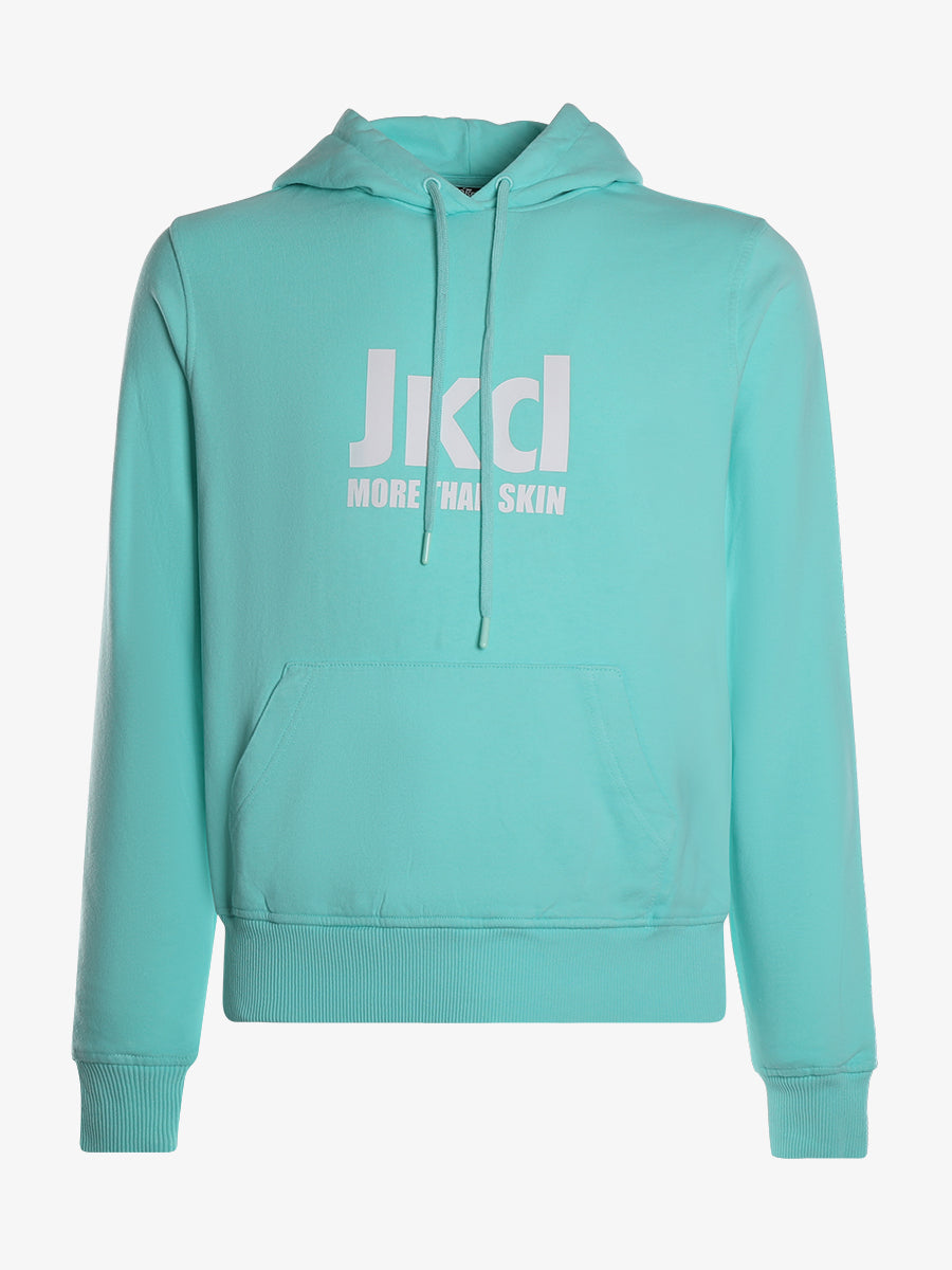 jaked-felpa-logo-22-felpa-con-cappuccio-in-cotone-tinto-capo-stampa-logo-frontal image 1