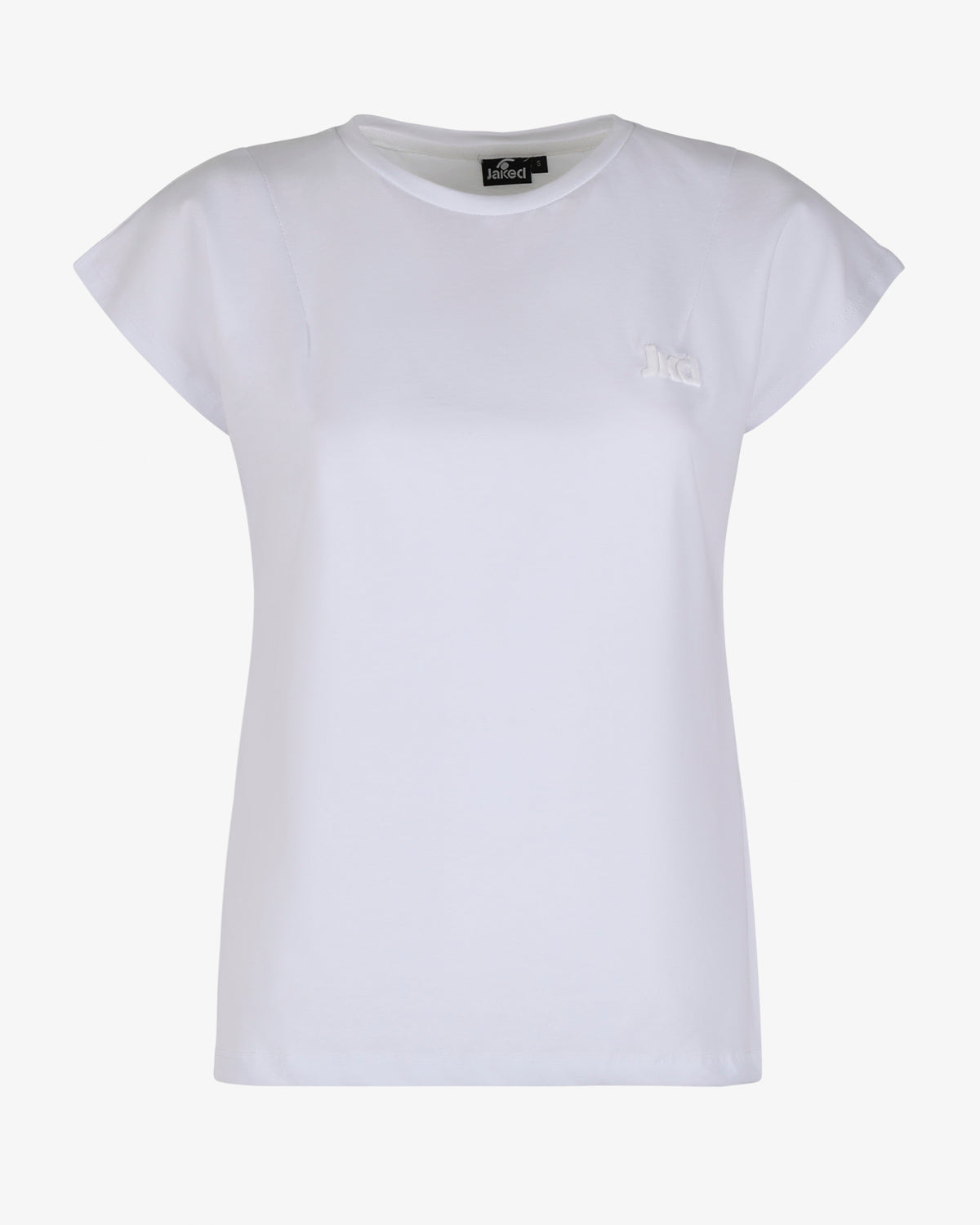 jaked-logo-22-t-shirt-a-manica-corta-da-donna-tessuto-tecnico-traspirante-per-sp image 2