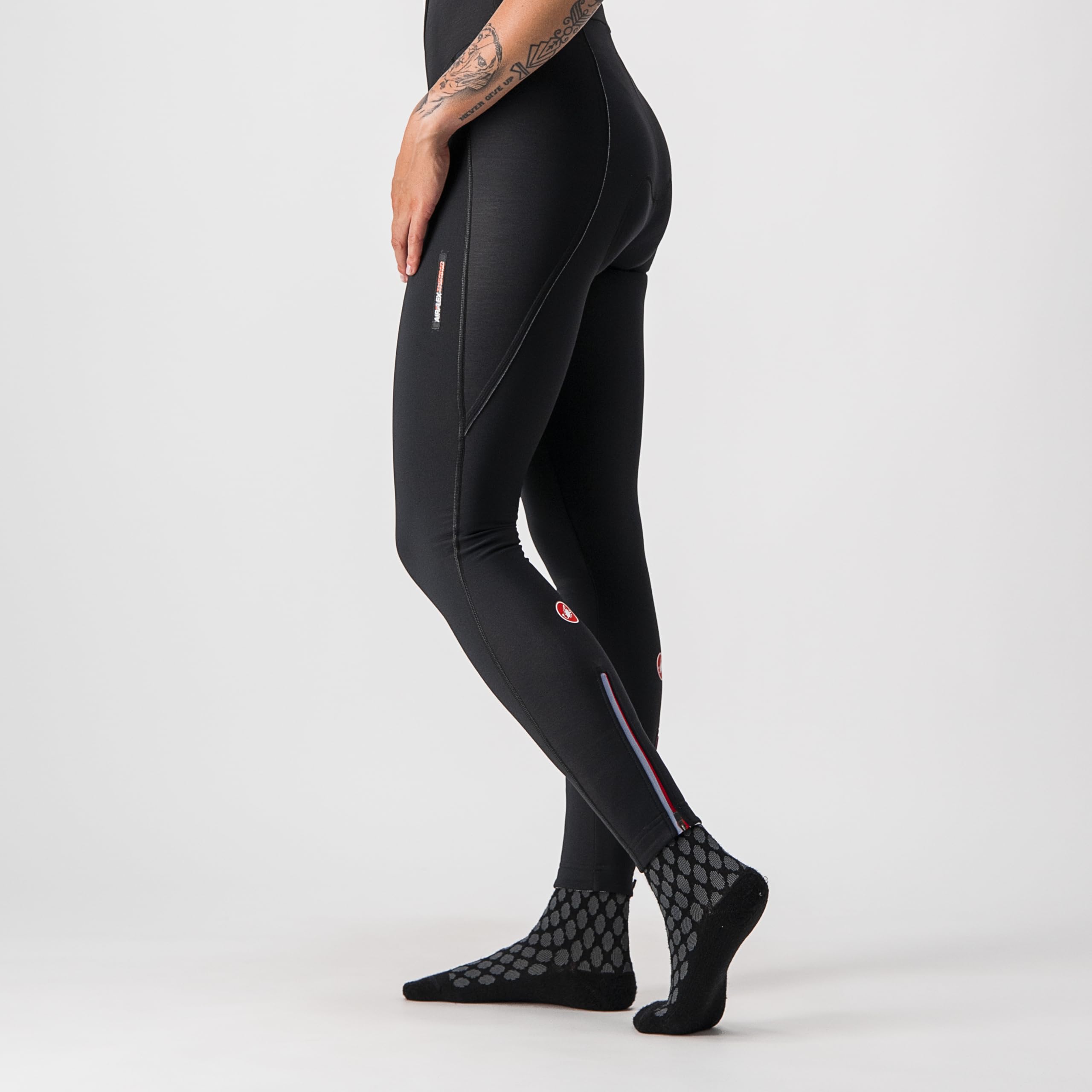 castelli-meno-wind-w-bibtight-calzamaglia-donna image 5
