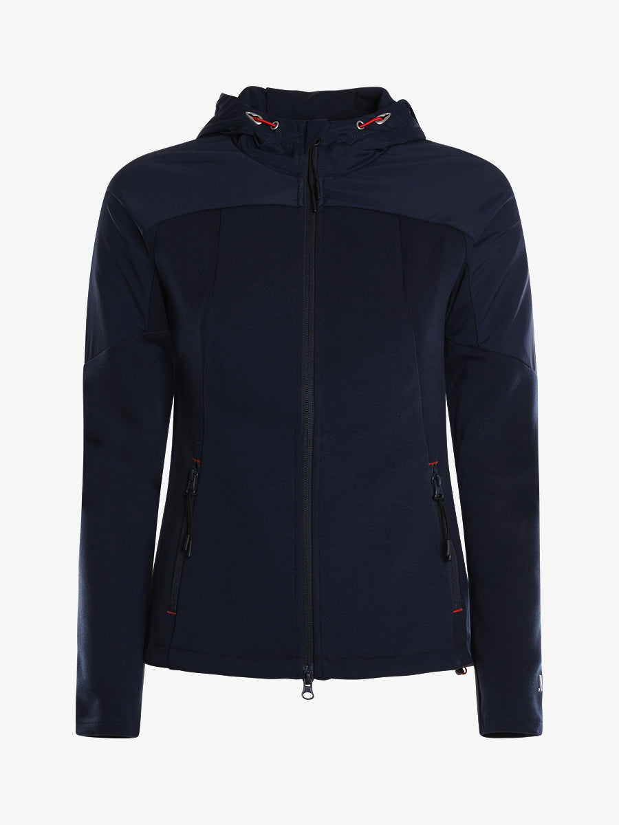 felpa-spinnaker-jaked-felpa-con-cappuccio-donna-tessuto-tecnico-inserti-in-nylon image 6