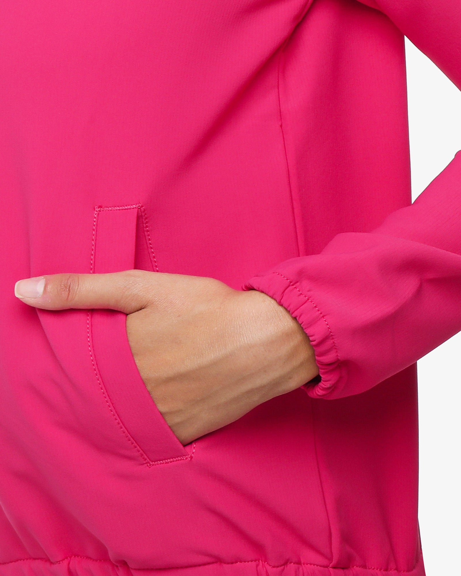felpa-jaked-sailor-tech-con-cappuccio-e-zip-intera-donna-tessuto-tecnico-antipie image 4