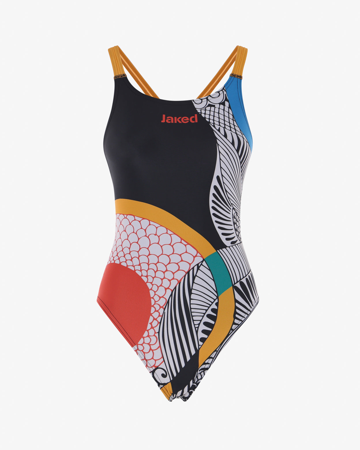 jaked-karma-costume-da-bagno-intero-olimpionico-con-spallina-donna image 4
