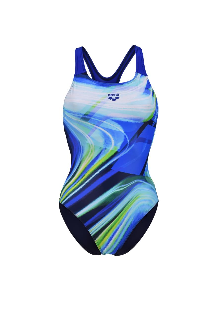 arena-women-s-visual-waves-swim-pro-back-lb-costume-intero-donna image 7