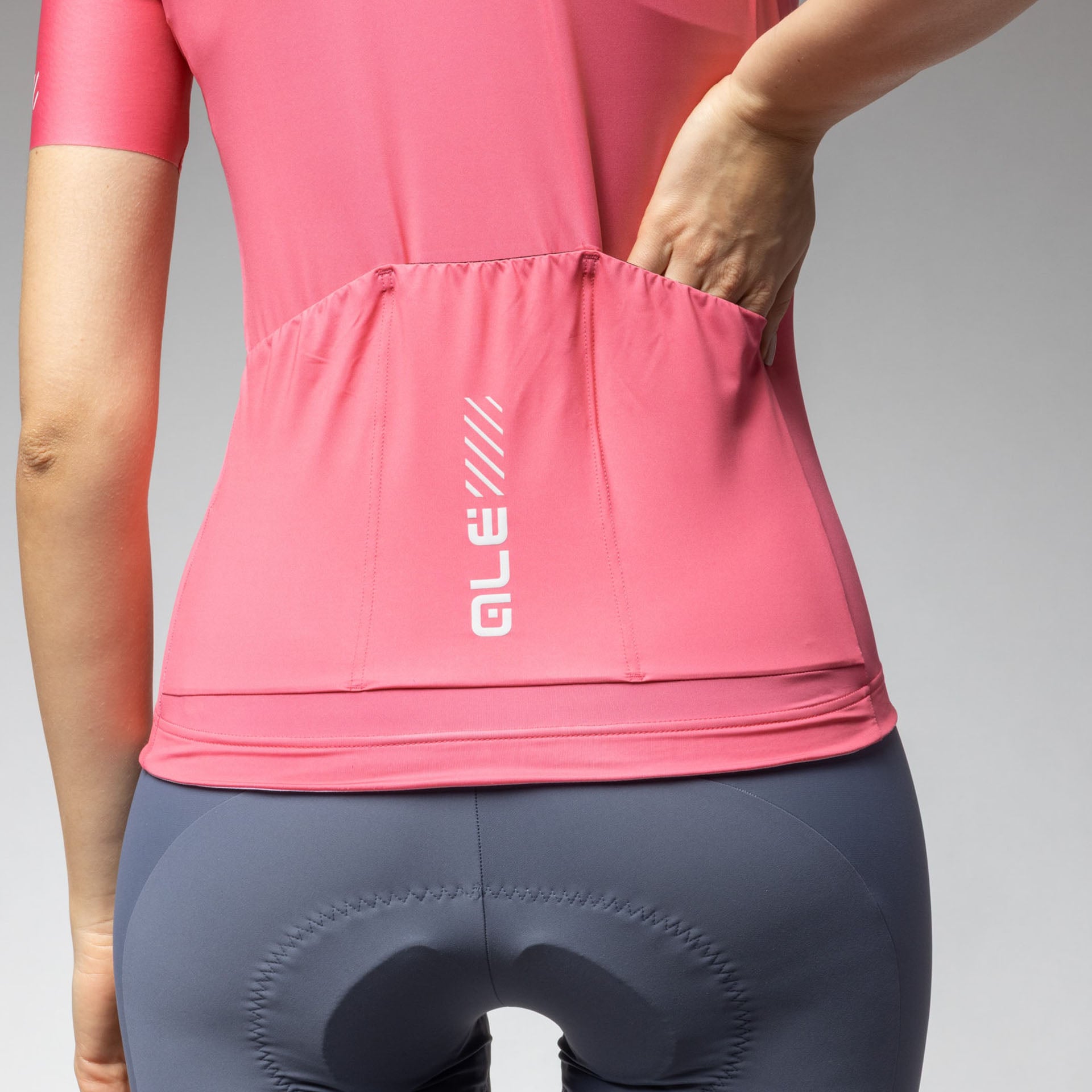 maglia-a-manica-corta-al-cycling-color-block-donna image 6
