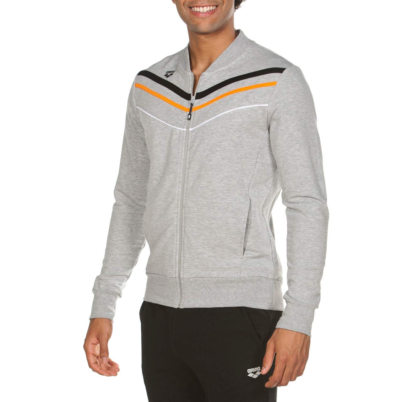 arena-gym-f-z-jacket-giacca-sportiva-uomo-con-zip-integrale-2 image 2