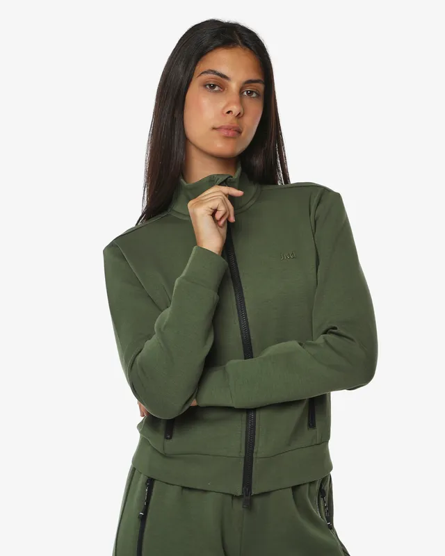 jaked-felpa-full-zip-ice-cot-felpa-donna-con-zip-e-collo-alto-in-tessuto-tecnico image 1