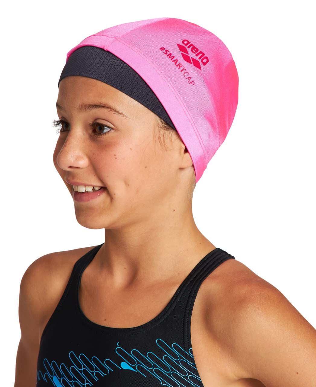 arena-smartcap-cuffia-da-nuoto-per-bambini-in-tessuto-per-capelli-lunghi-e-corti image 4