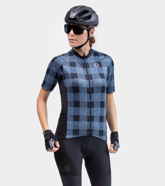al-cycling-maglia-manica-corta-donna-scottish-maglia-ciclismo-gravel-con-tasche image 1