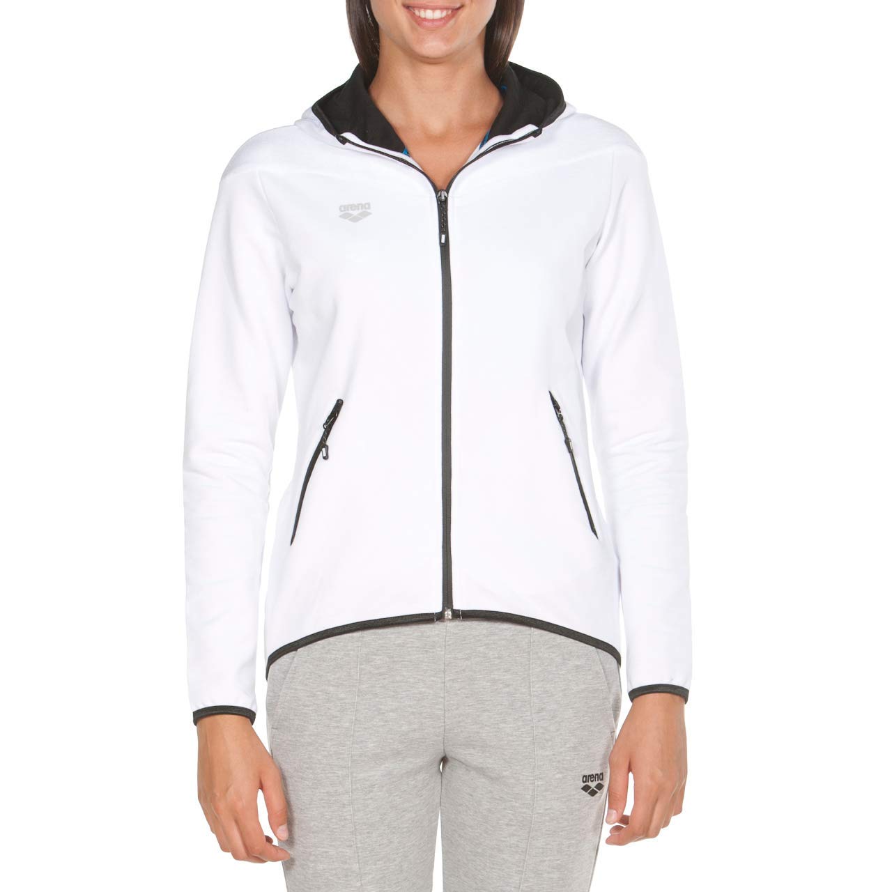 arena-w-gym-hooded-f-z-jacket-giacca-con-cappuccio-donna-3 image 1