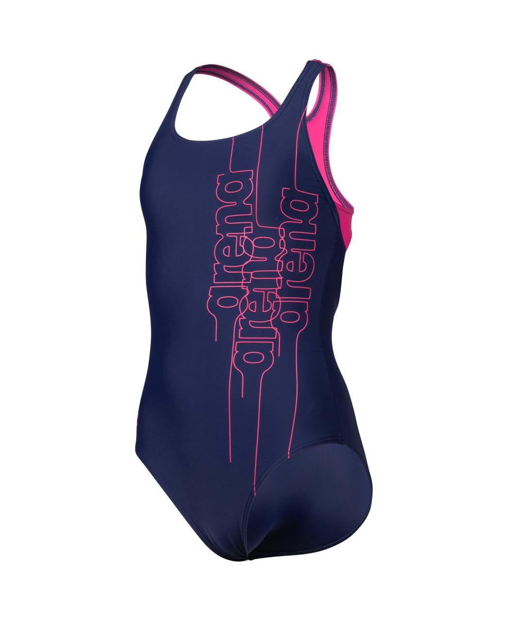 arena-girl-s-swim-pro-back-graphic-costume-intero-con-schiena-pro-per-bambine image 7