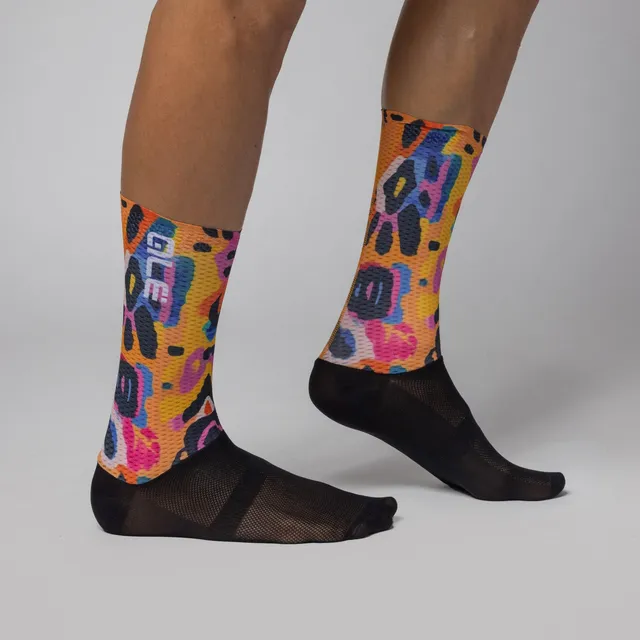 al-cycling-calzini-unisex-tribal-calze-ciclismo-aero-cell-con-stampa-siliconica image 1