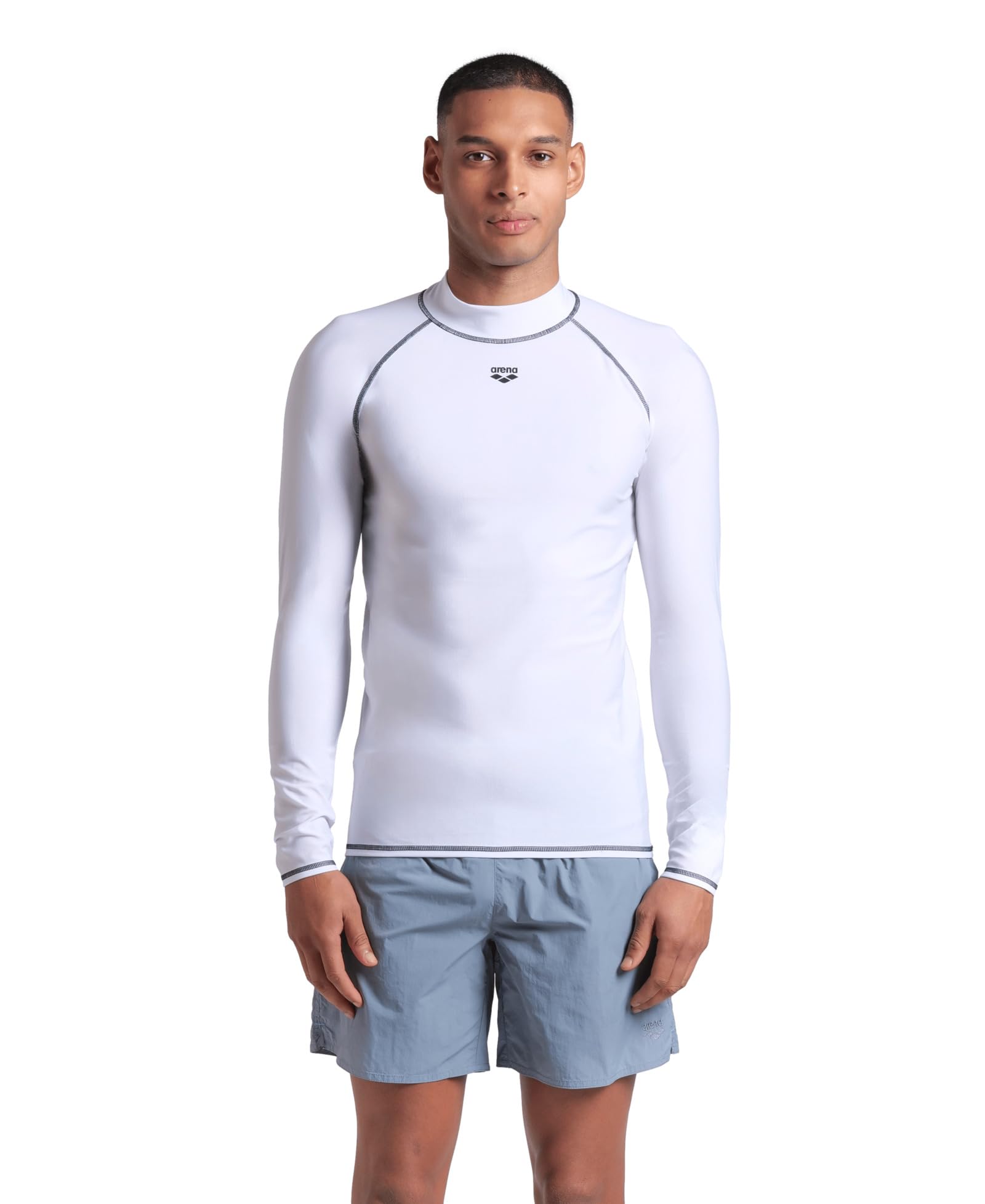 arena-men-s-rash-vest-l-s-graphic-rash-guard-uomo image 7