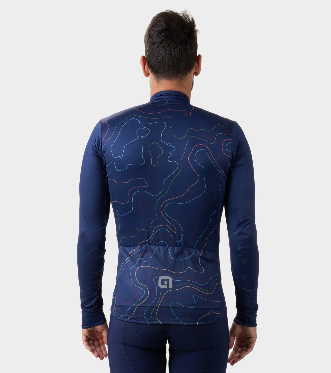 al-cycling-top-maglia-a-manica-lunga-uomo-jersey-ergonomic-fit-per-climi-mite image 2