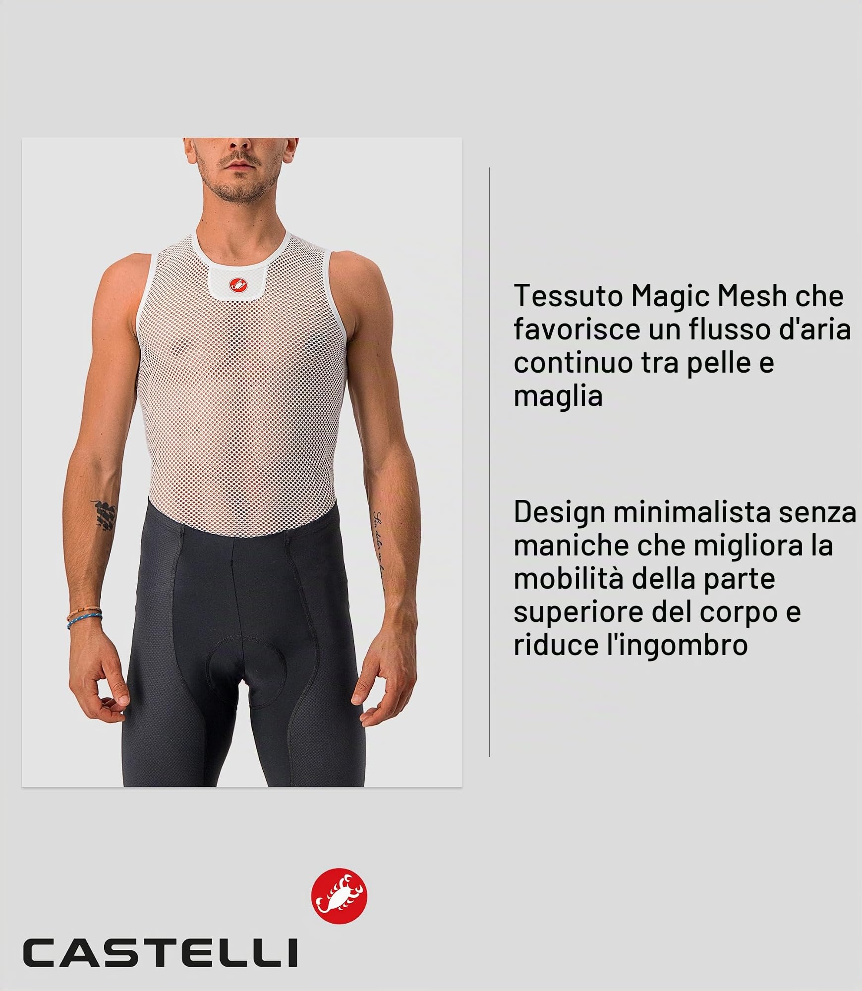 castelli-core-mesh-3-sleeveless-t-shirt-uomo-maglia-intima-tecnica-senza-maniche image 4