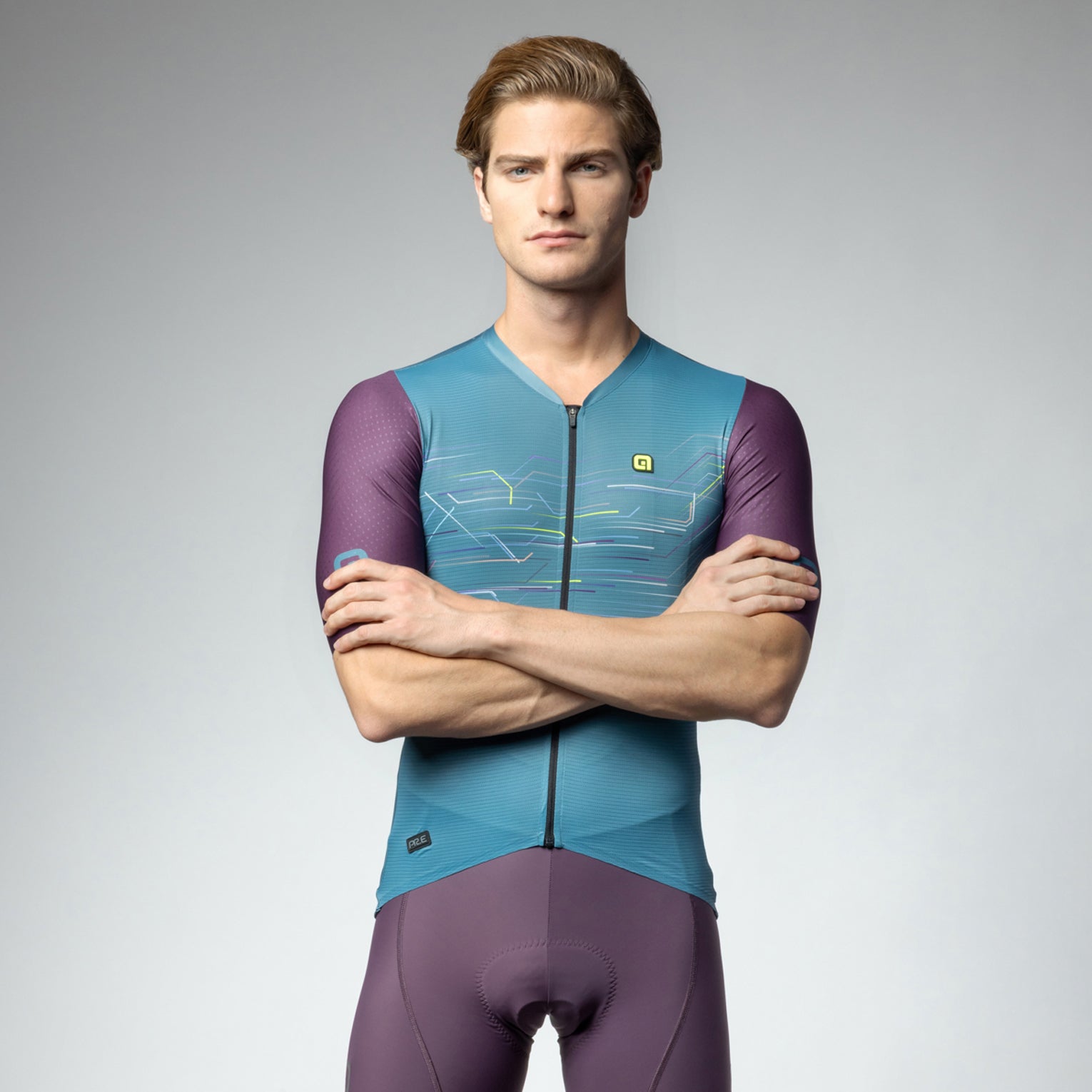 al-cycling-maglia-manica-corta-uomo-megabyte image 1