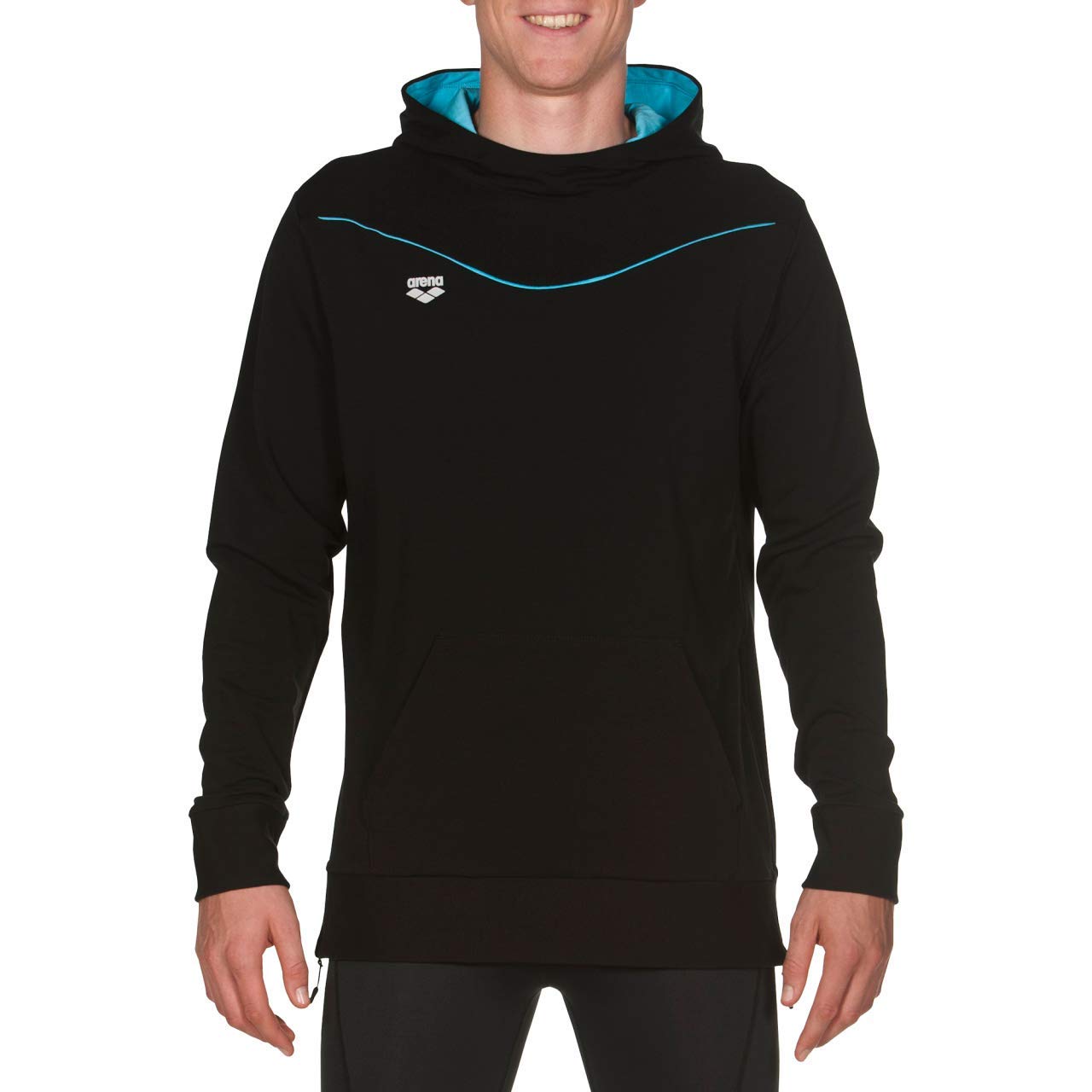 arena-gym-hoodie-m-felpa-con-cappuccio-uomo image 1