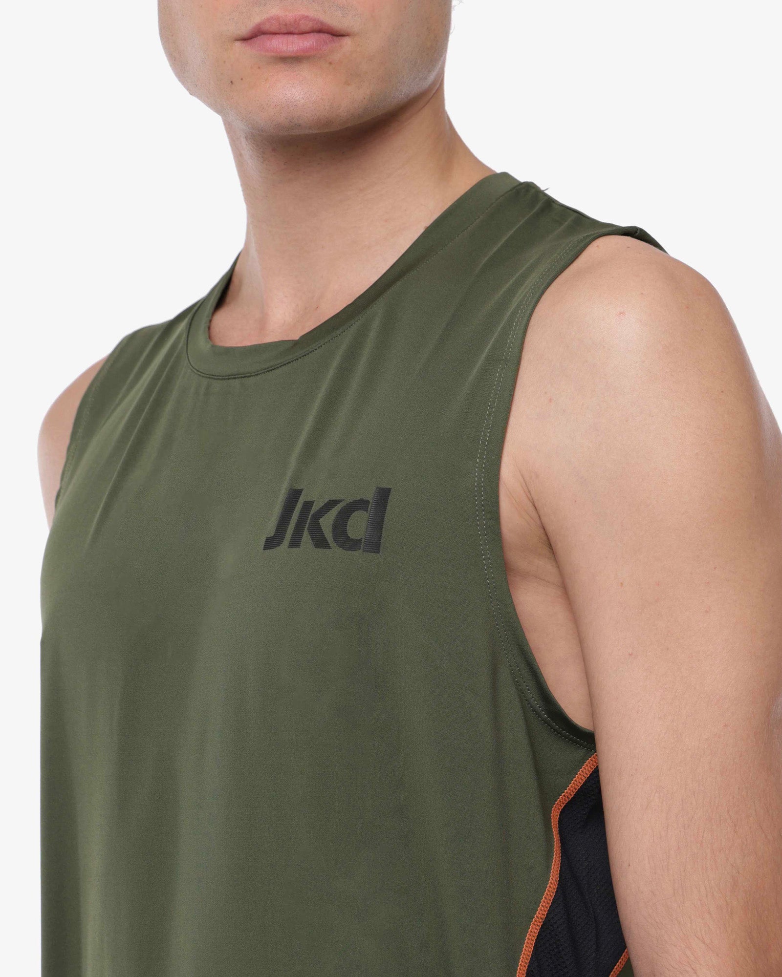 canotta-activewear-numb3rs-jaked-t-shirt-senza-maniche-con-inserti-in-microrete image 4