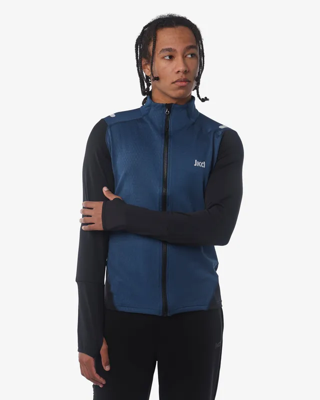 jaked-felpa-full-zip-klik-evo-uomo-in-tessuto-tecnico-antipiega image 1