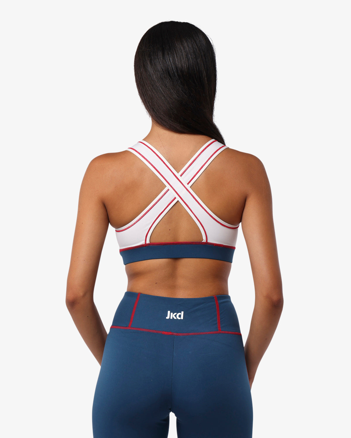 top-jaked-activewear-flowered-evo-donna-spallina-stretta-design-incrociato-sulla image 2
