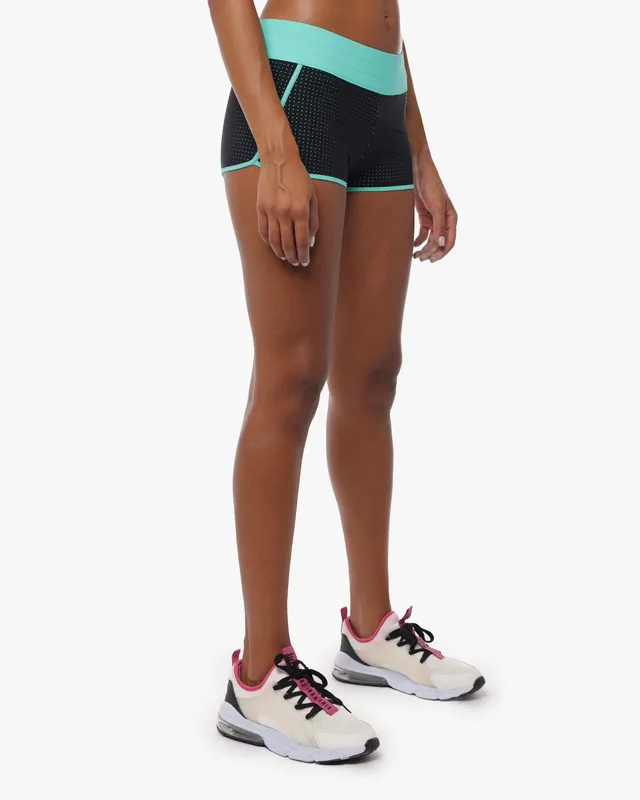 jaked-shorts-miami-pantaloncini-donna-aderenti-foderati-con-inserti-a-contrasto image 1