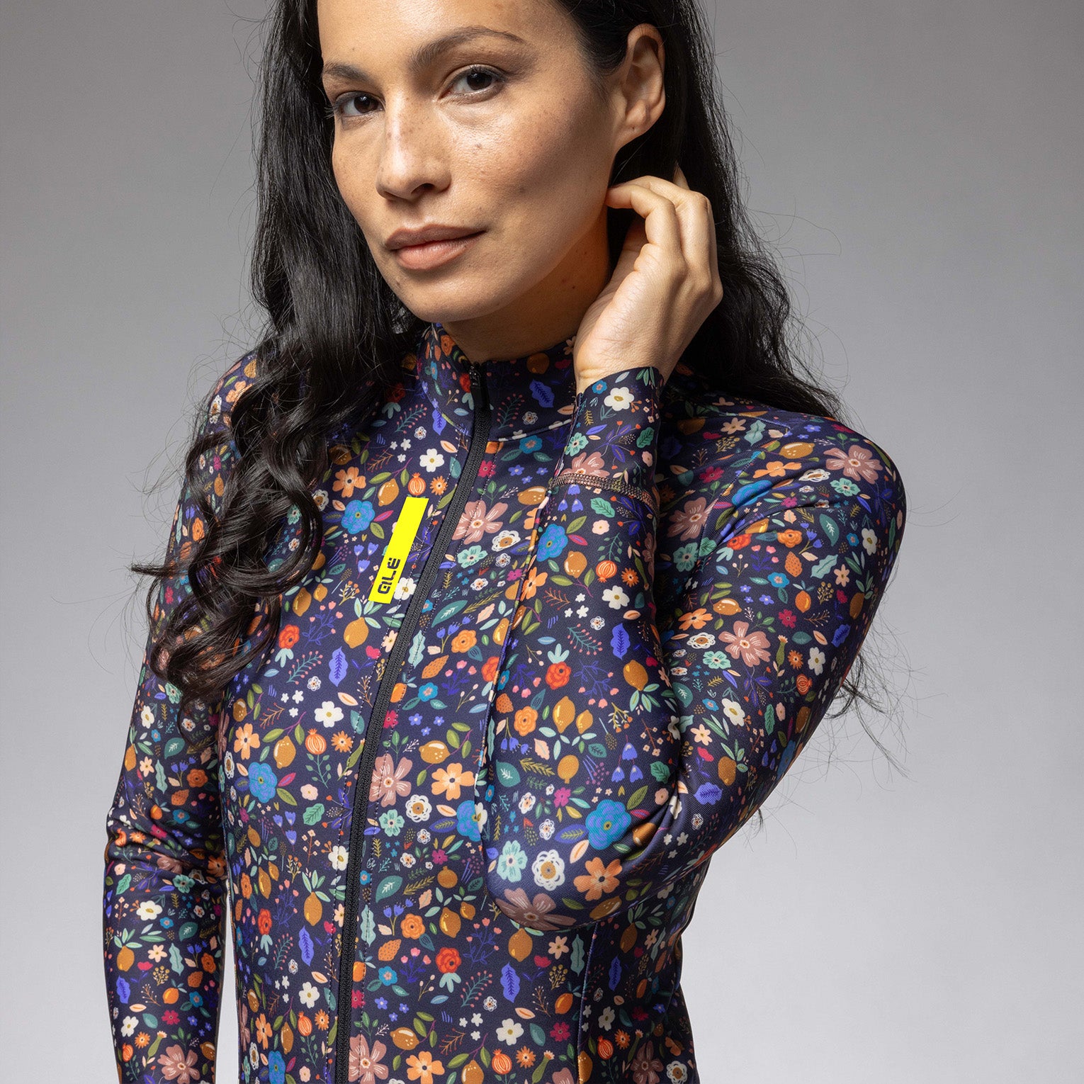al-cycling-flowery-maglia-a-manica-lunga-donna image 3