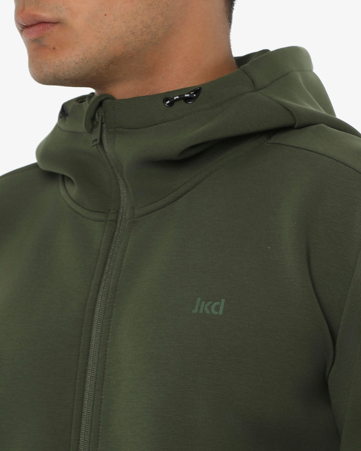 jaked-felpa-full-zip-cappuccio-armor-felpa-uomo-con-zip-e-cappuccio-regolabile image 3