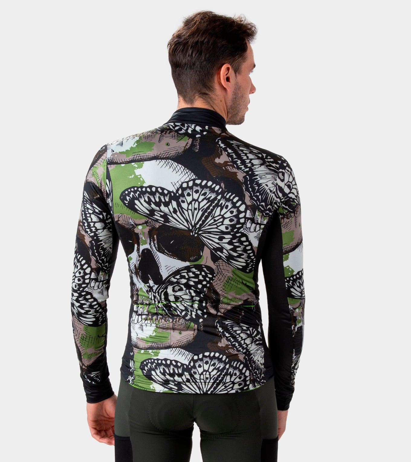al-cycling-maglia-manica-lunga-uomo-falena-jersey-tecnico-da-ciclismo image 2