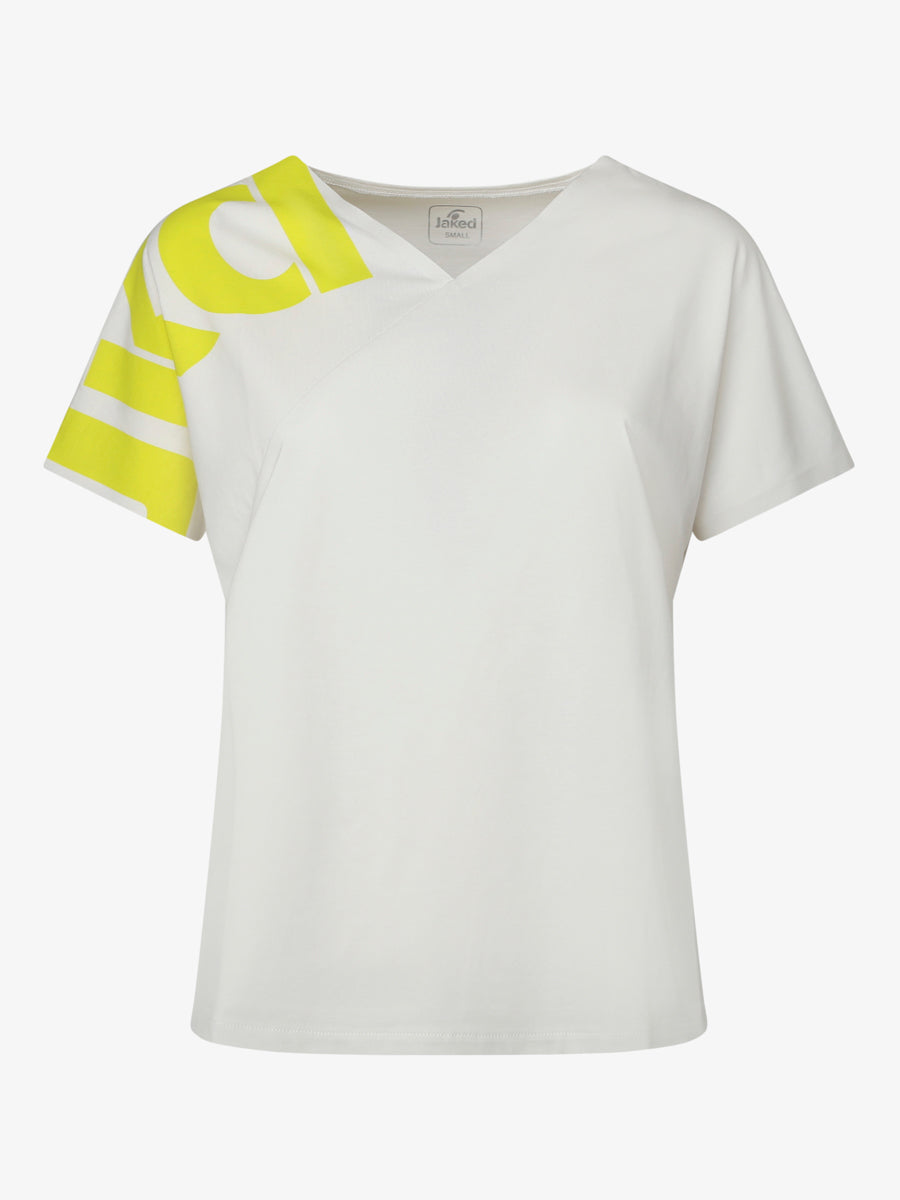 t-shirt-donna-jaked-manhattan-a-manica-corta-jersey-di-cotone-con-scollo-a-v-e-t image 5