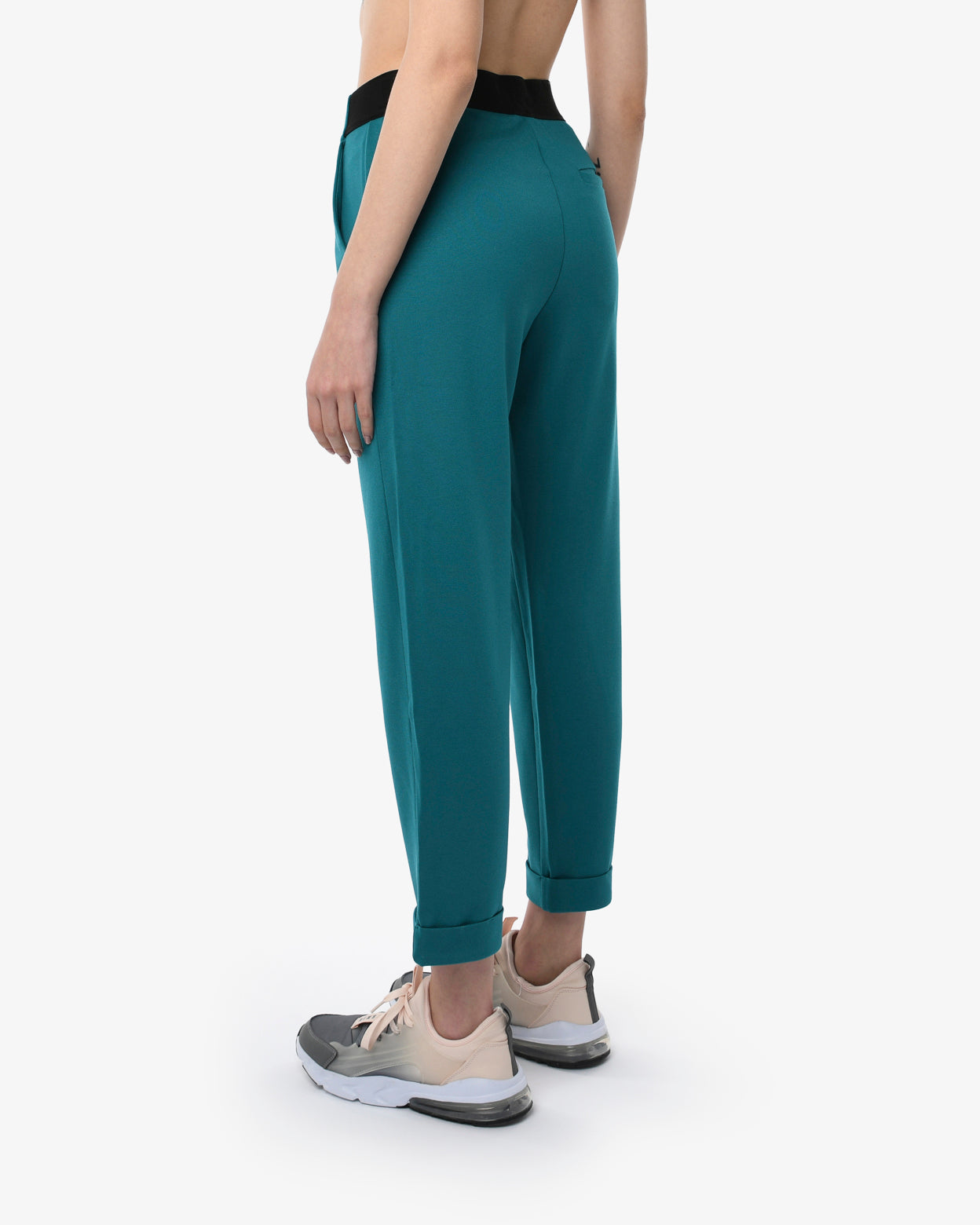 jaked-pantalone-felpa-sportswear-reset-donna-leggero-con-elastico-in-vita image 3