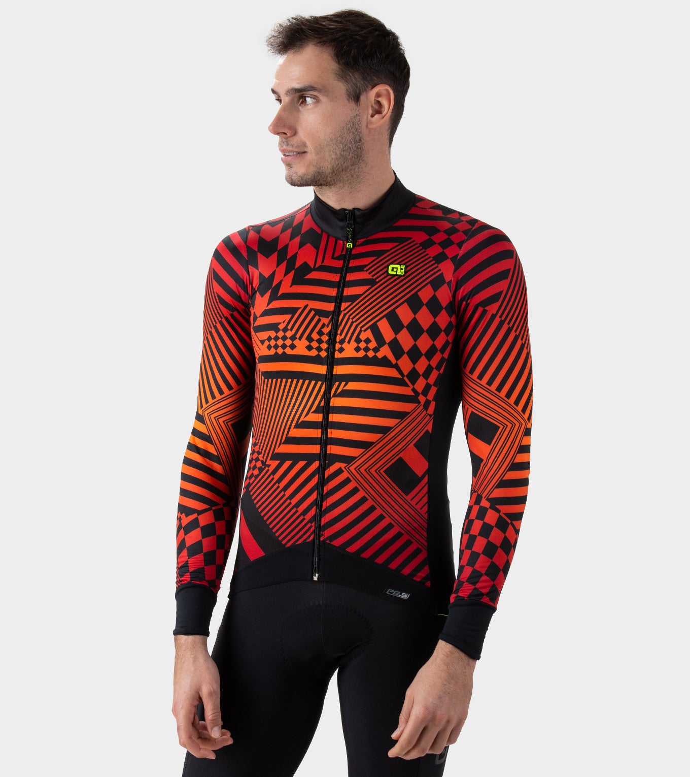 al-cycling-maglia-manica-lunga-checker-uomo image 7