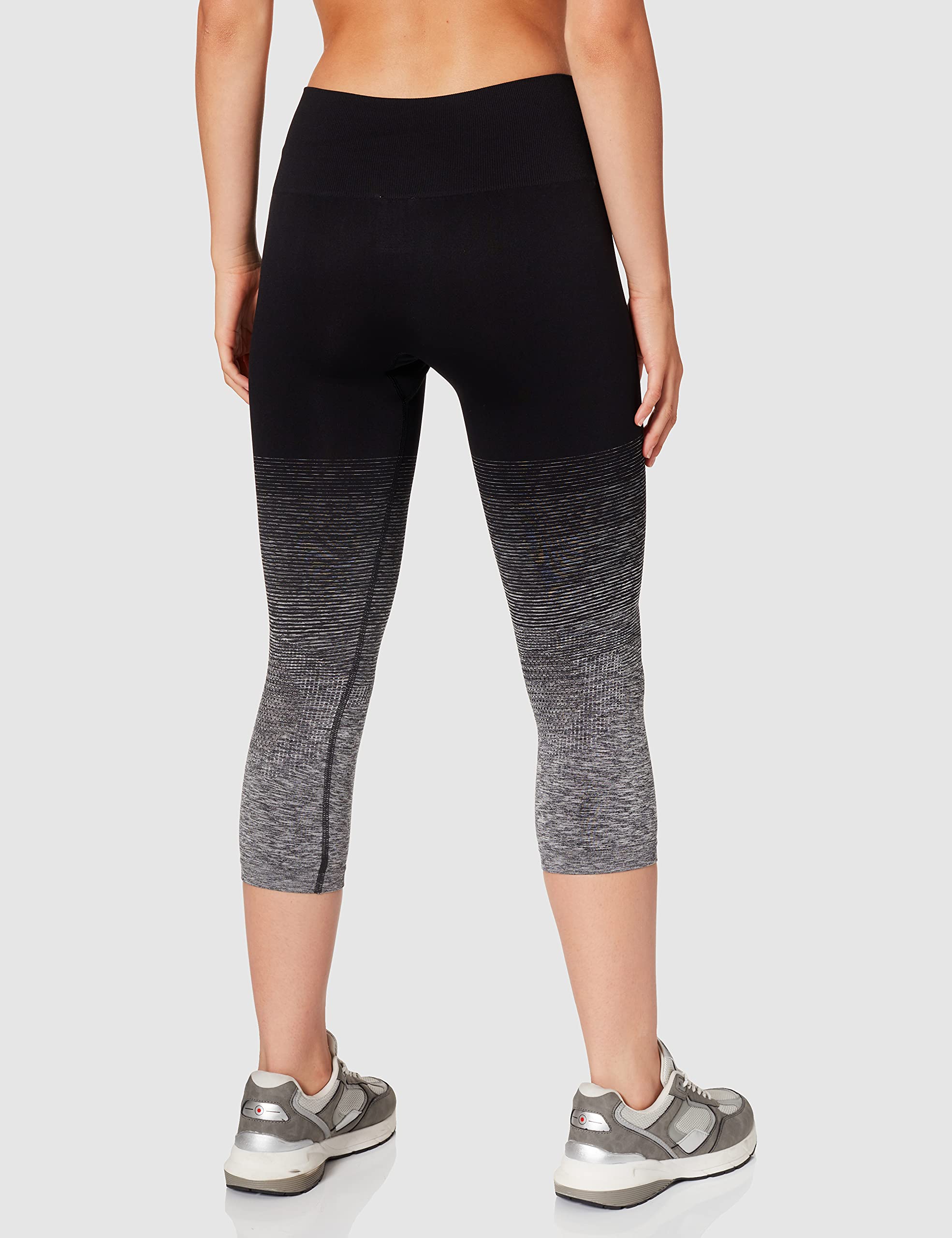 arena-w-seamless-3-4-tight-leggings-3-4-senza-cuciture-donna-nero image 4
