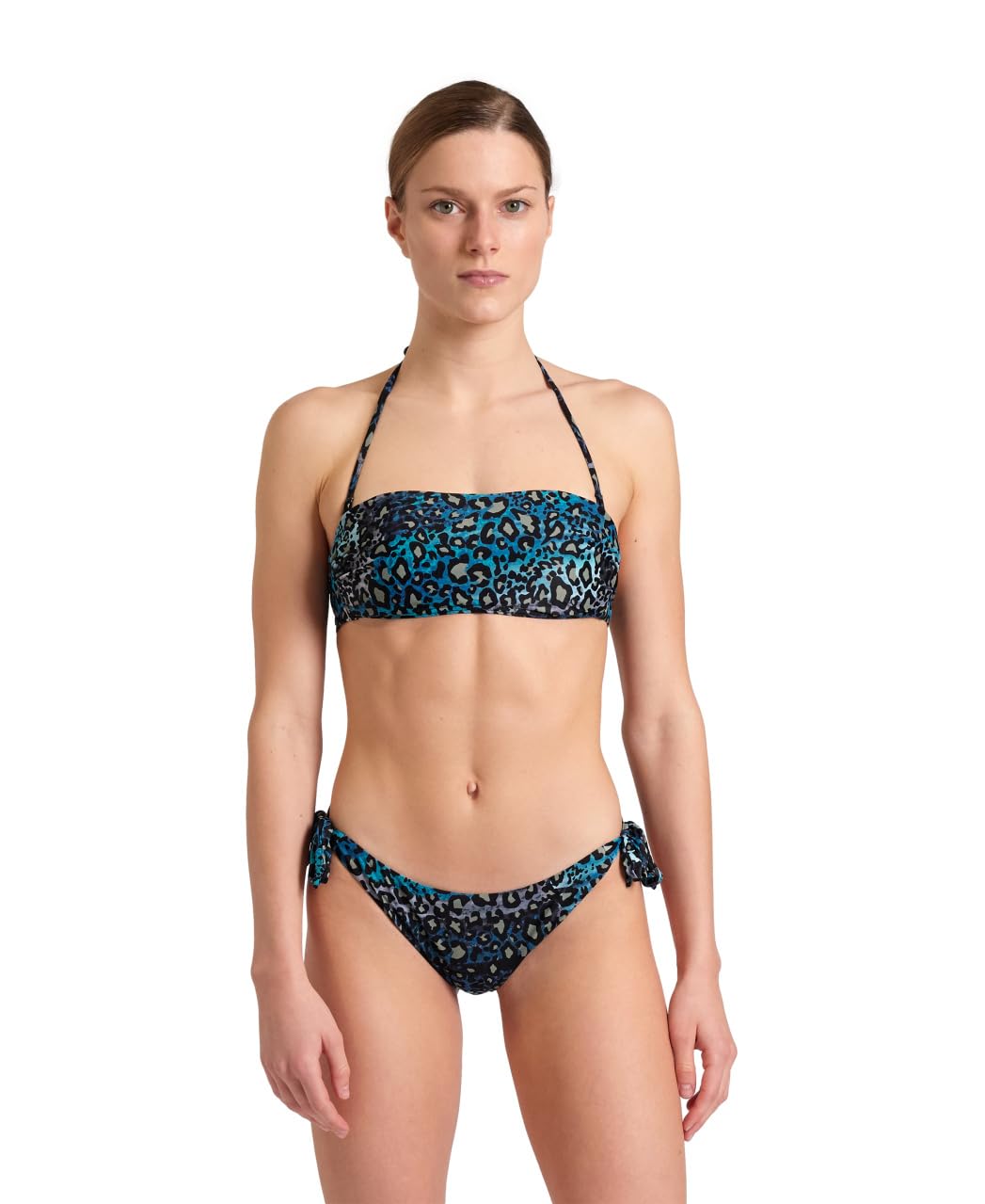 arena-water-print-bikini-bandeau-donna-due-pezzi image 6