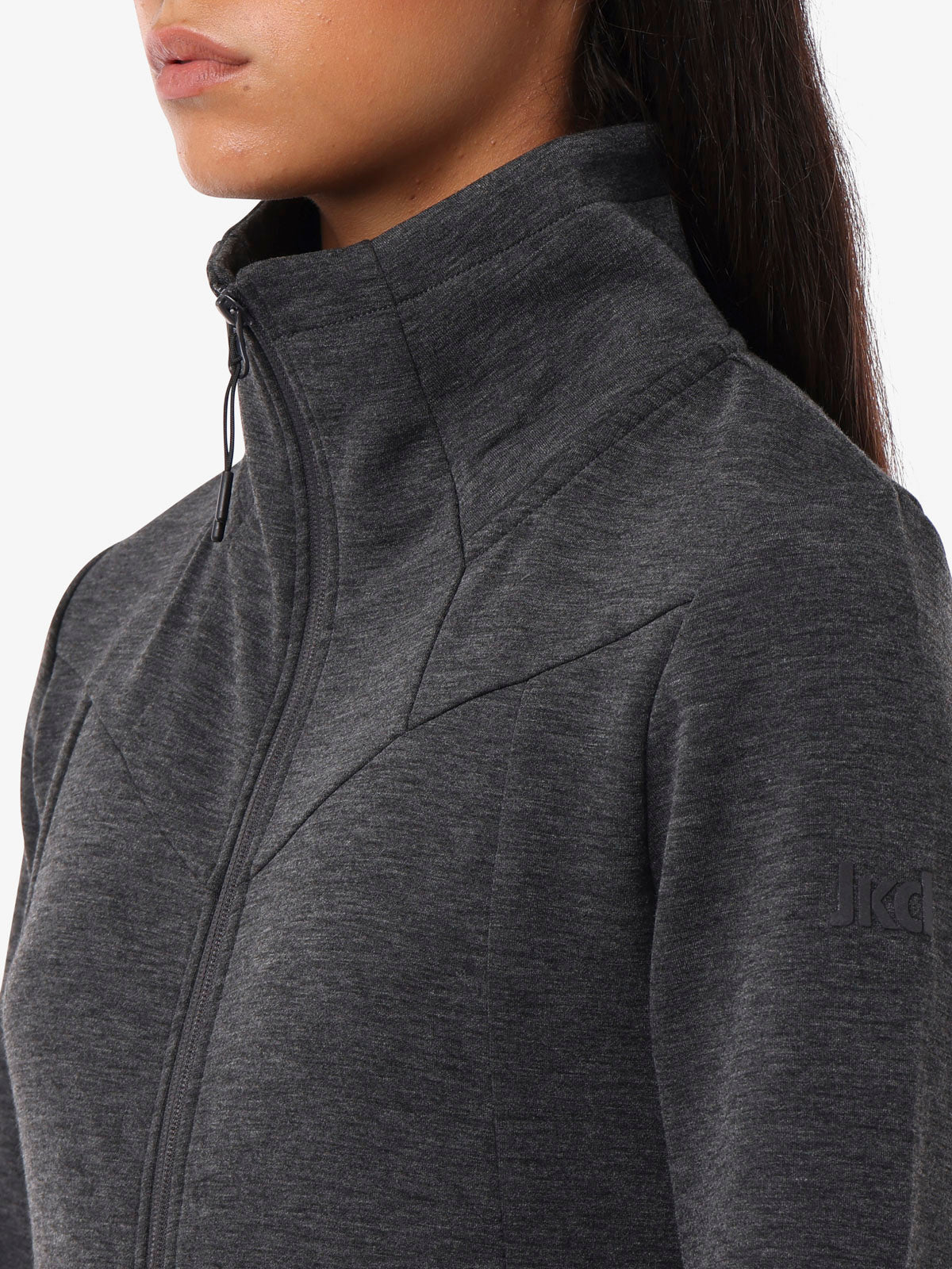 jaked-felpa-full-zip-easy-next-donna-in-tessuto-tecnico-modello-jkfl6p301d image 4