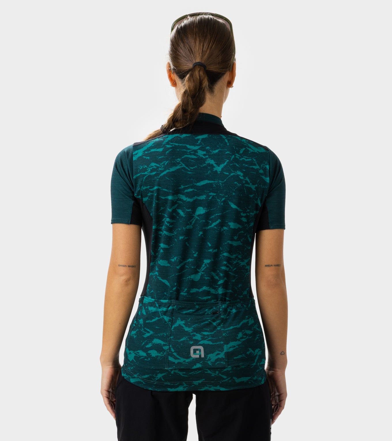 al-cycling-maglia-manica-corta-donna-earth-jersey-in-lana-merinos-con-tasche-pos image 2
