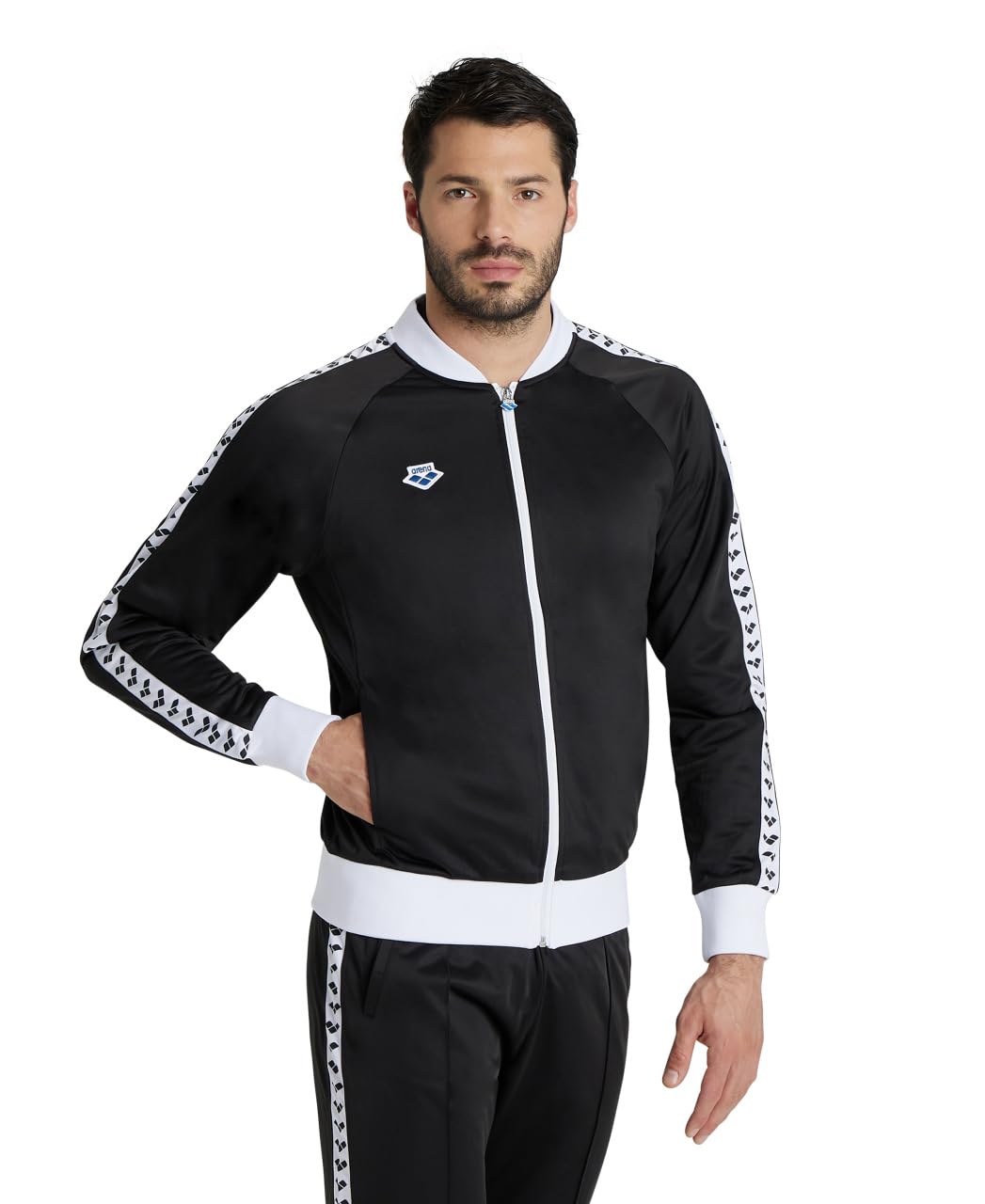 arena-relax-iv-team-jacket-giacca-sportiva-con-zip-per-uomo image 8