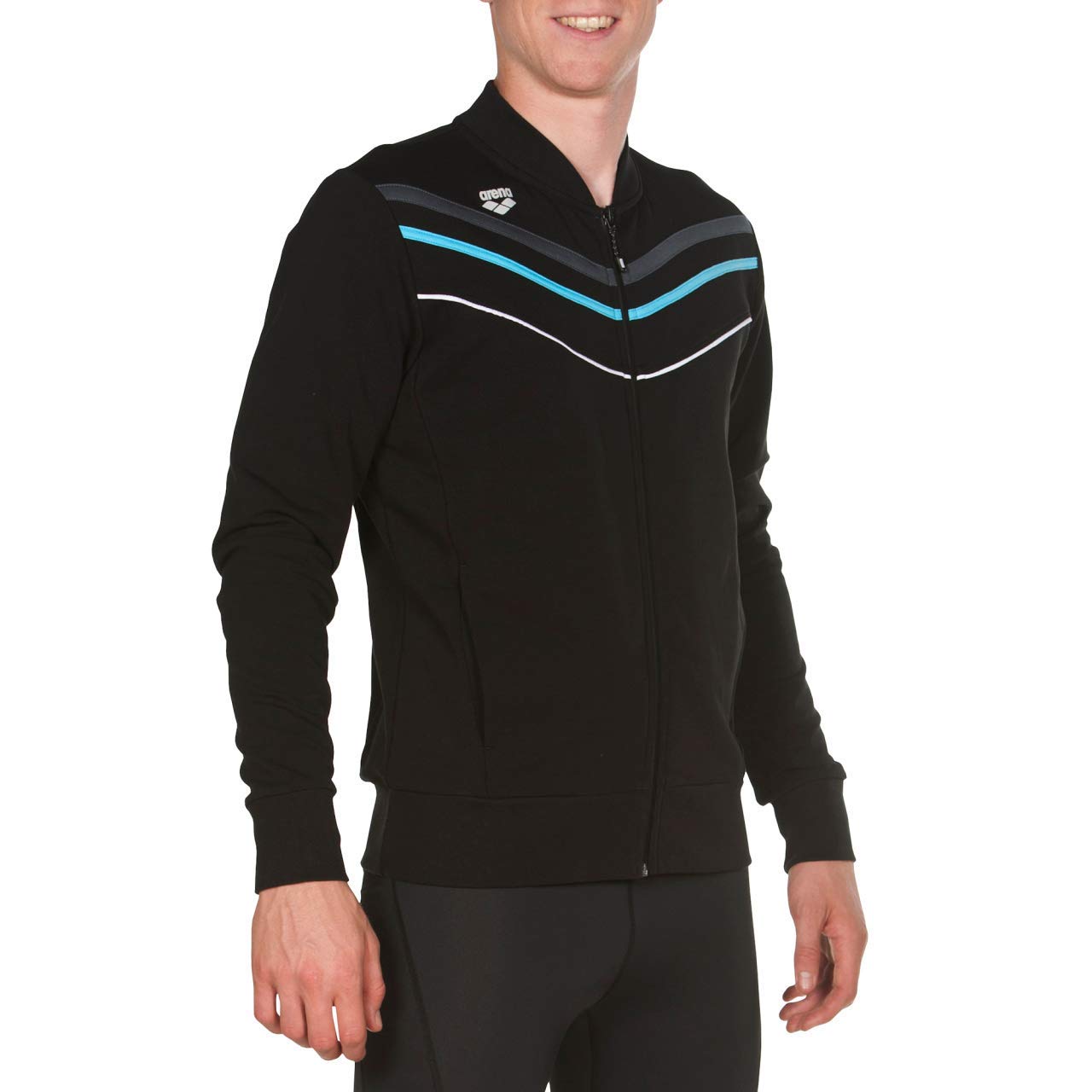arena-gym-f-z-jacket-giacca-sportiva-uomo-con-zip-integrale image 3