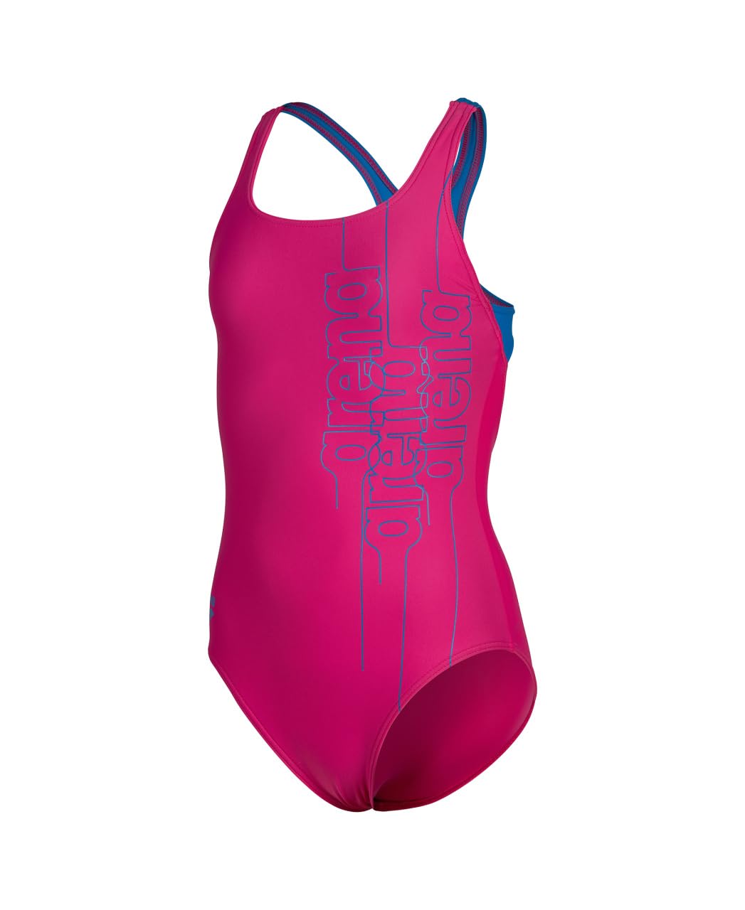 arena-girl-s-swim-pro-back-graphic-costume-intero-con-schiena-pro-per-bambine image 1