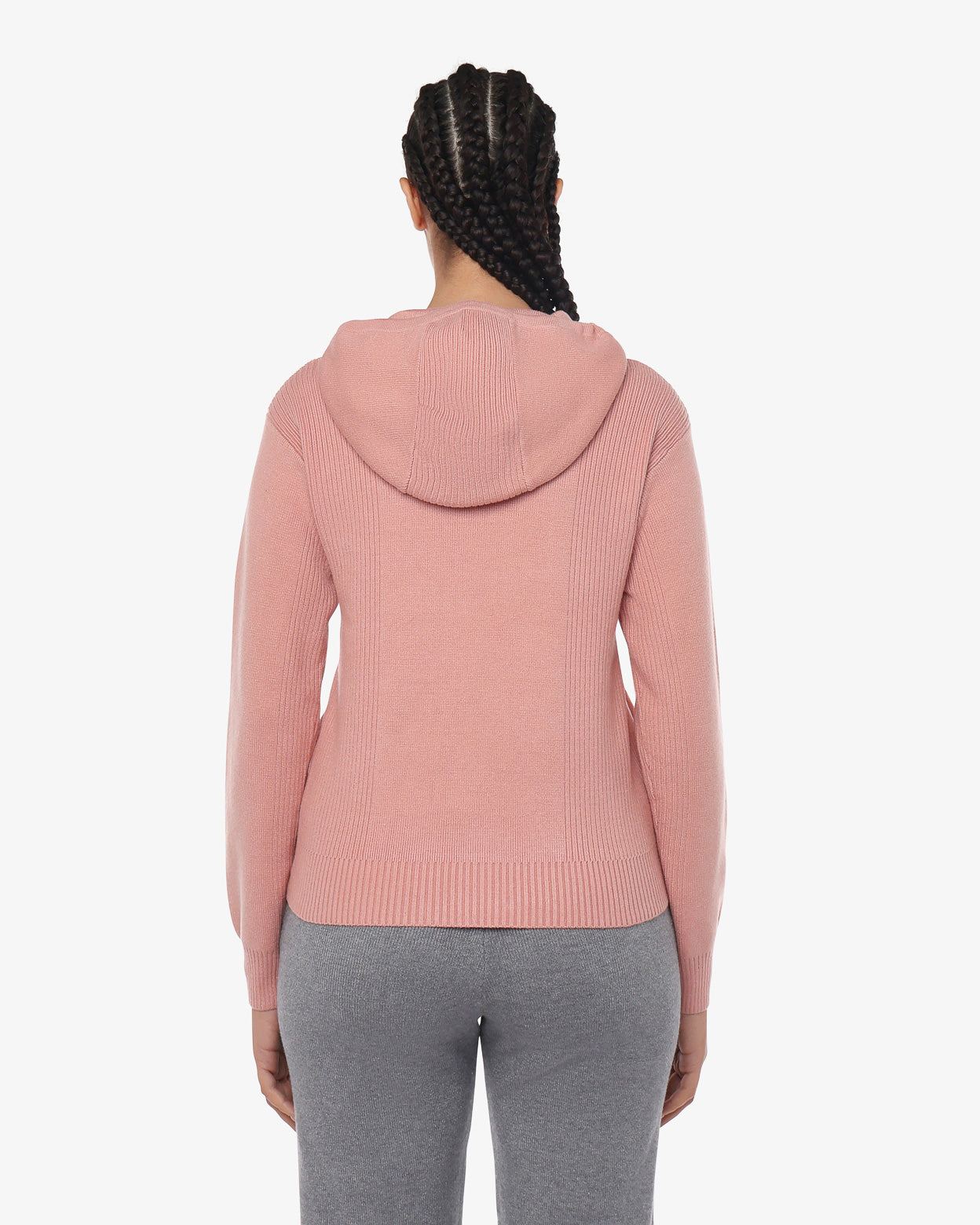 maglia-jaked-cosy-con-cappuccio-seamless-e-cuciture-piatte-donna image 3