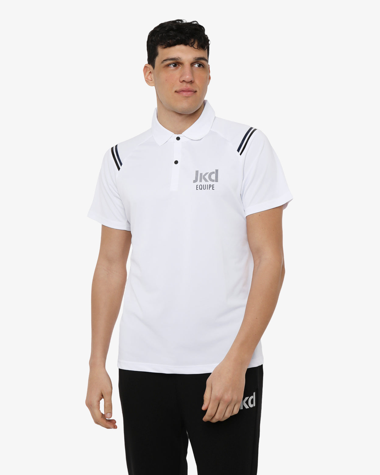 polo-bottoni-equipe-jaked-donna-tessuto-tecnico-antipiega-con-dettagli-a-righe-s image 3