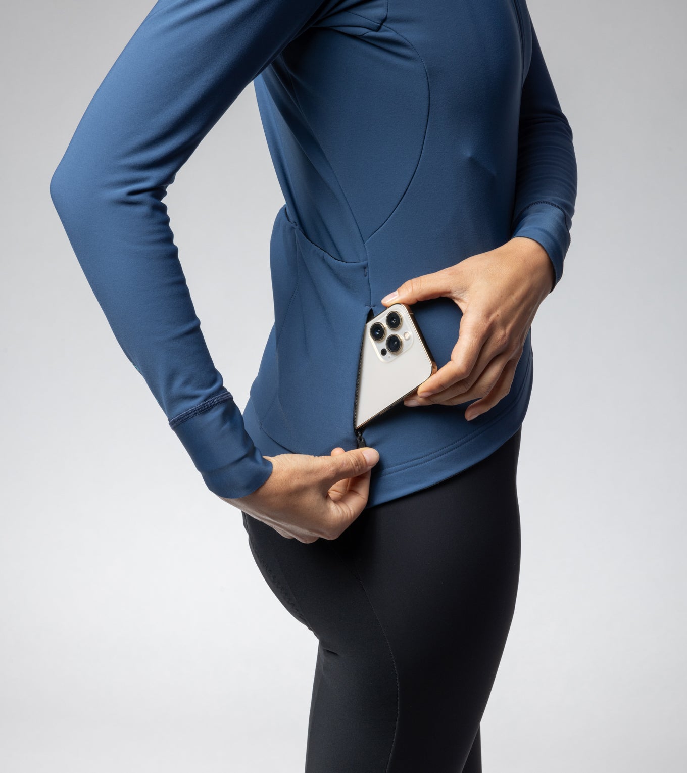al-cycling-k-idro-maglia-termica-manica-lunga-idrorepellente-donna image 4