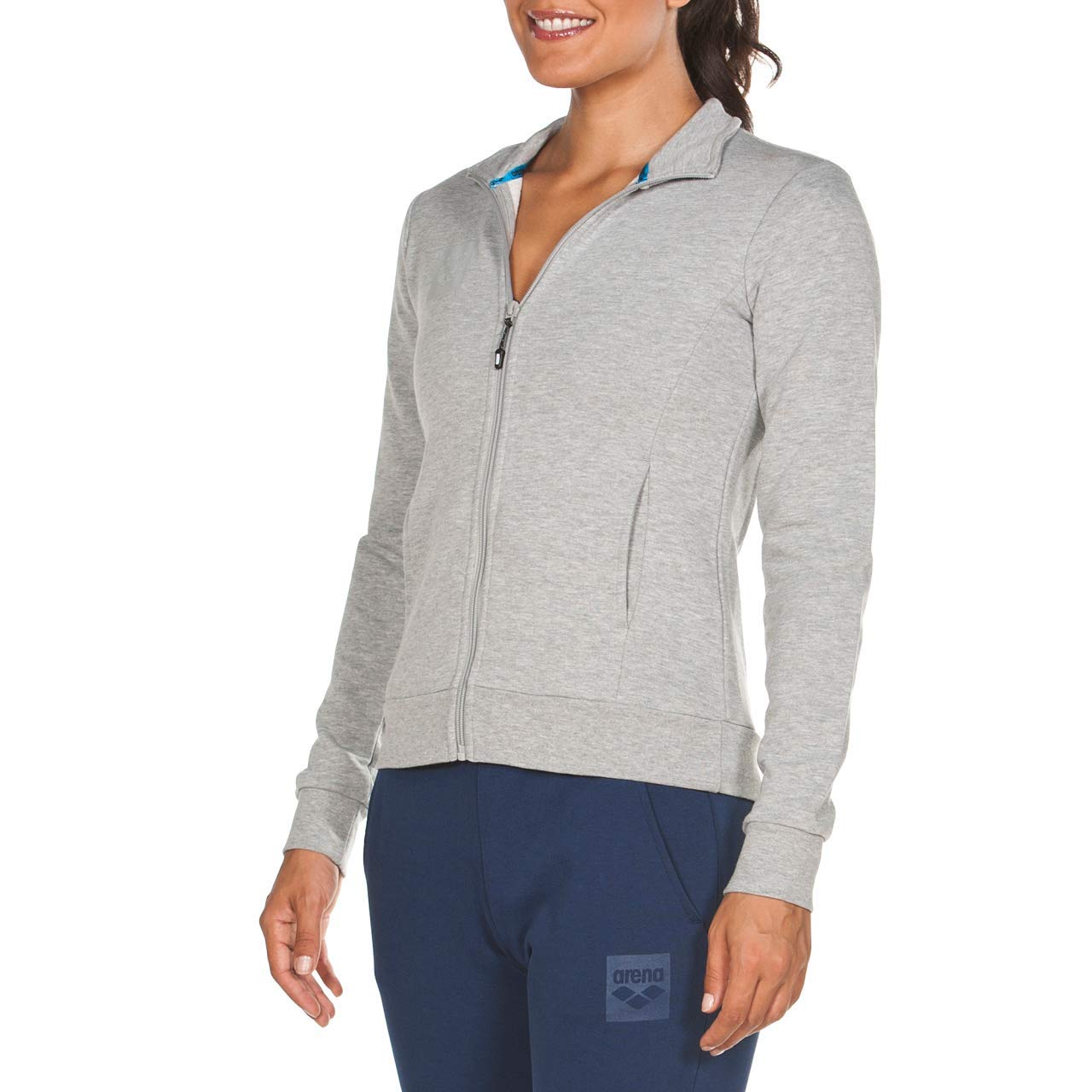 arena-w-essential-f-z-giacca-sportiva-donna-con-zip-integrale image 2