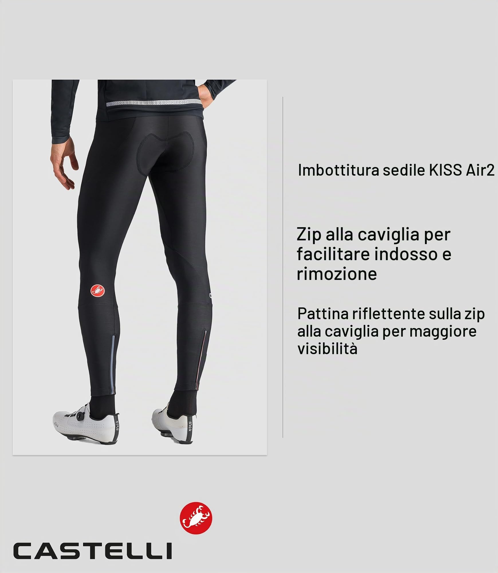 castelli-entrata-bibtight-leggings-uomo-da-ciclismo-con-bretelle image 5