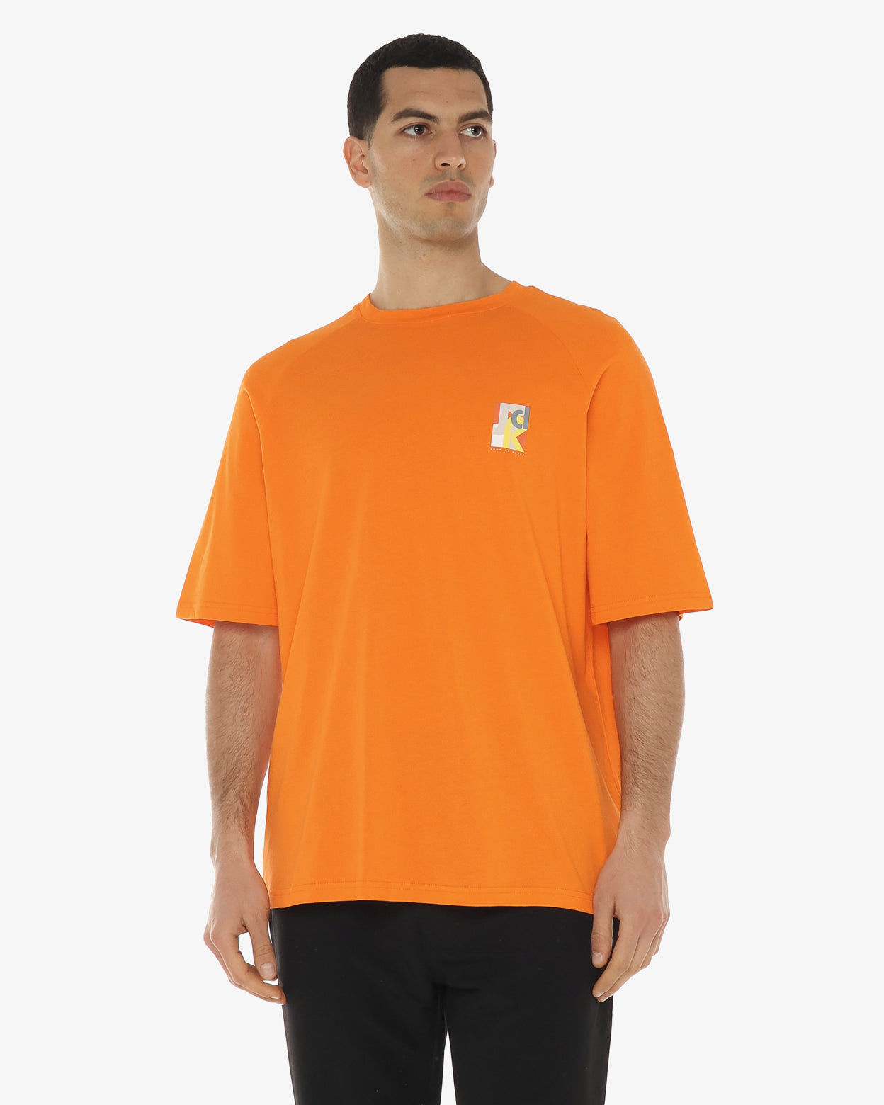 t-shirt-uomo-jaked-sportswear-tribe-a-manica-corta-tessuto-traspirante-con-cucit image 1